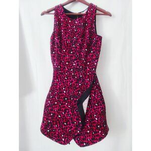 MARILYN MONROE cute Pink Leopard Romper, Jumper, WITH POCKETS!!